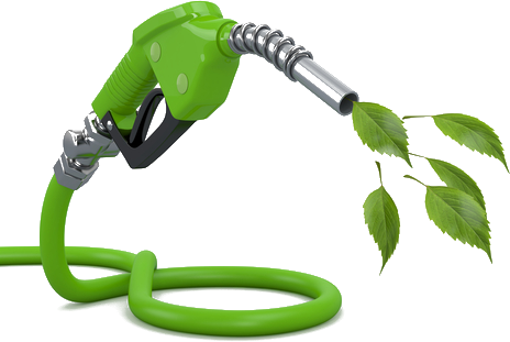 Groene brandstof tanken